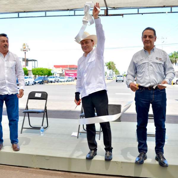 Entrega Gobierno de Sonora rehabilitación de vialidades en Cajeme
